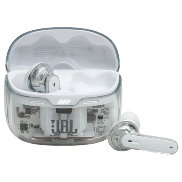 Căști JBL Tune Beam Ghost Transparent White Fără fir/ Personal photo 1