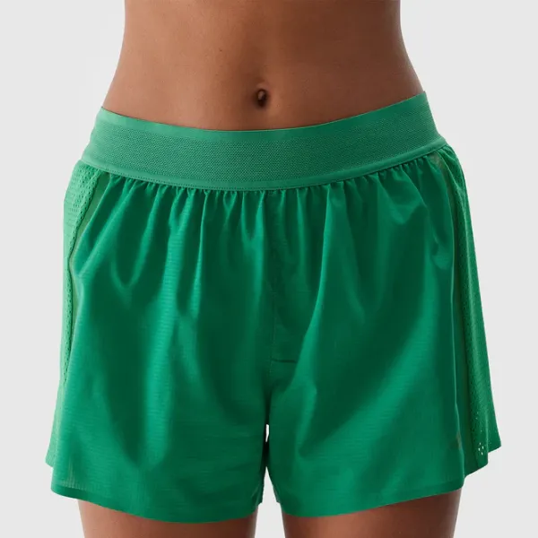 Шорты для женщин 4F 4FWSS24TFSHF502 XS/ Green photo 3 Шорты для женщин 4F 4FWSS24TFSHF502 XS/ Green photo 3