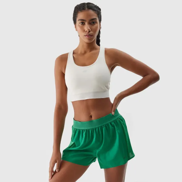 Шорты для женщин 4F 4FWSS24TFSHF502 XS/ Green photo 4 Шорты для женщин 4F 4FWSS24TFSHF502 XS/ Green photo 4