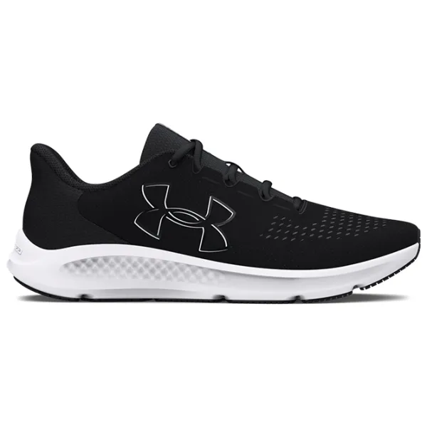 Adidași pentru femei Under Armour Charged Pursuit 3 Primăvară/ Black White photo 3 Adidași pentru femei Under Armour Charged Pursuit 3 Primăvară/ Black White photo 3