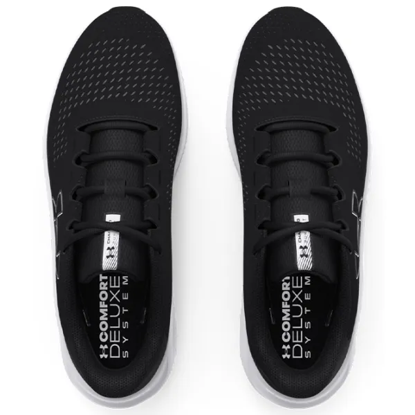 Adidași pentru femei Under Armour Charged Pursuit 3 Primăvară/ Black White photo 4 Adidași pentru femei Under Armour Charged Pursuit 3 Primăvară/ Black White photo 4