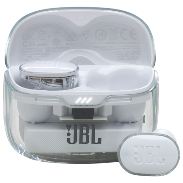 Наушники JBL Tune Buds Ghost Прозрачный White Беспроводные/ Персональный photo 1 Наушники JBL Tune Buds Ghost Прозрачный White Беспроводные/ Персональный photo 1