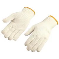Mănuși de protecție Wokin Work gloves Bumbac/ White