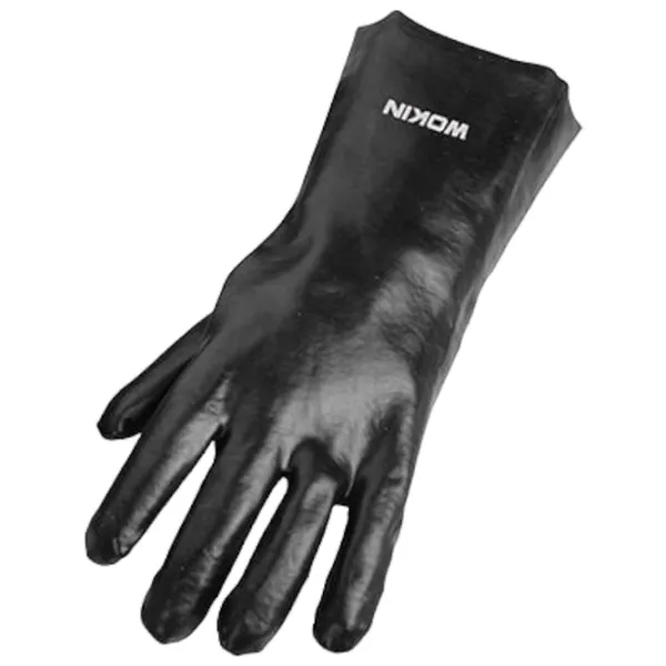 Mănuși de protecție Wokin Work gloves PVC/ Black photo 2