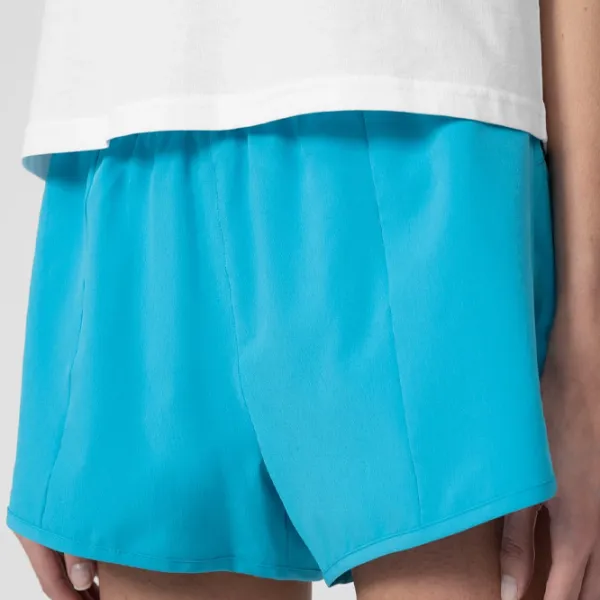 Pantaloni scurți pentru femei 4F h4l22-skdt016 M/ Light Blue photo 5