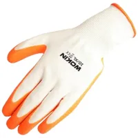 Mănuși de protecție Wokin Work gloves Poliester/ White photo 2