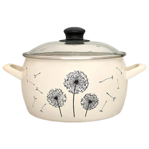 Cratiță Metalac Papadie 7.9 l Oțel emailat/ Beige photo 1 Cratiță Metalac Papadie 7.9 l Oțel emailat/ Beige photo 1