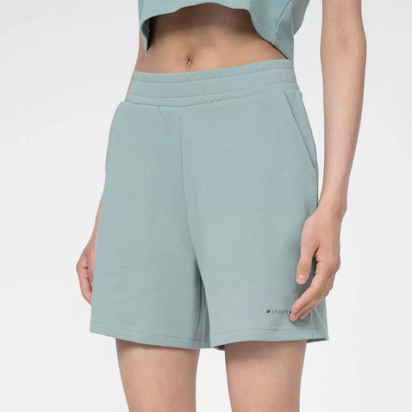 Шорты для женщин 4F 4Fss23tshof172 L/ Green photo 3 Шорты для женщин 4F 4Fss23tshof172 L/ Green photo 3