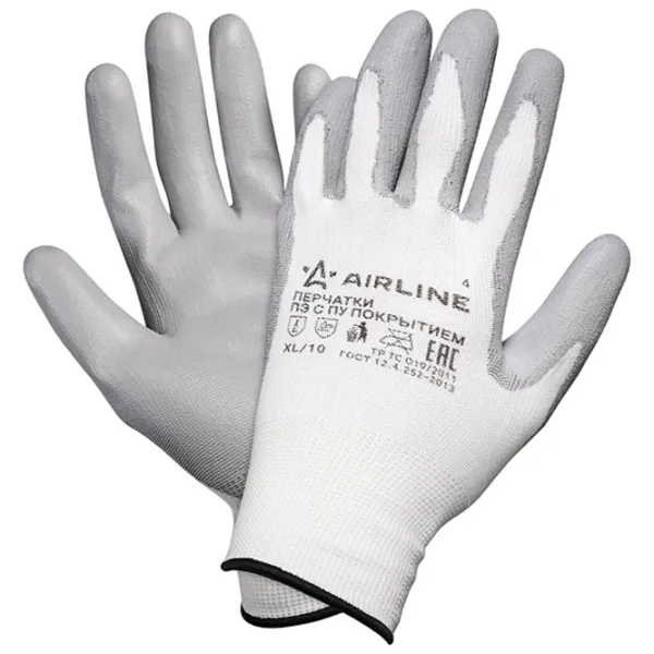 Mănuși de protecție Airline ADWG001 Cotton/ White photo 1 Mănuși de protecție Airline ADWG001 Cotton/ White photo 1