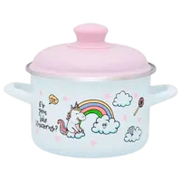 Cratiță Metalac Unicorn 2 l Oțel emailat/ White