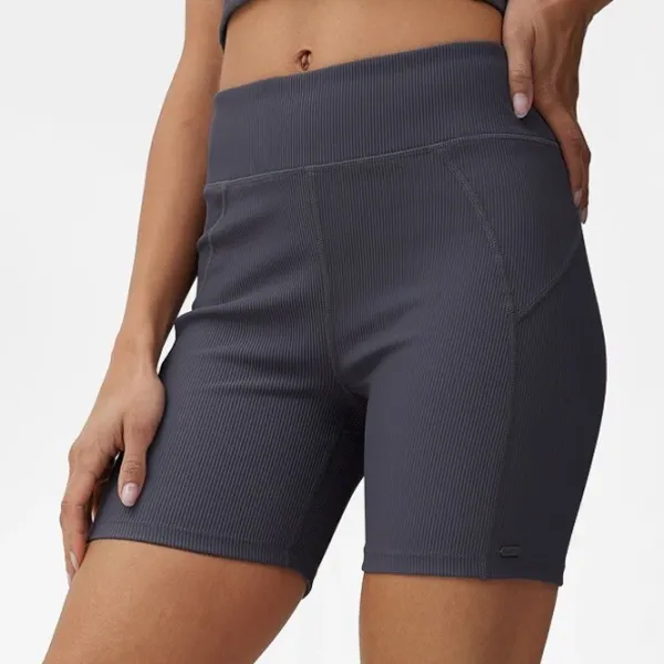 Шорты для женщин 4F 4Fss23ttigf041 M/ Grey photo 3 Шорты для женщин 4F 4Fss23ttigf041 M/ Grey photo 3