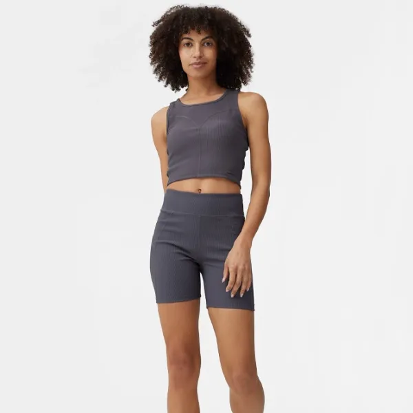 Шорты для женщин 4F 4Fss23ttigf041 M/ Grey photo 4 Шорты для женщин 4F 4Fss23ttigf041 M/ Grey photo 4