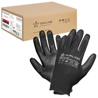 Защитные перчатки Airline ADWG003 Cotton/ Black photo 3