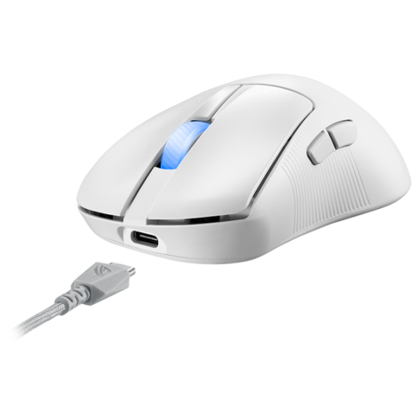 Мышь Asus ROG Keris II Ace USB/ White photo 6