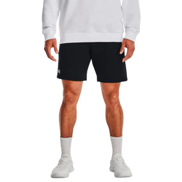 Шорты для мужчин Under Armour Rival Fleece Shorts-BLK M/ Black photo 1 Шорты для мужчин Under Armour Rival Fleece Shorts-BLK M/ Black photo 1