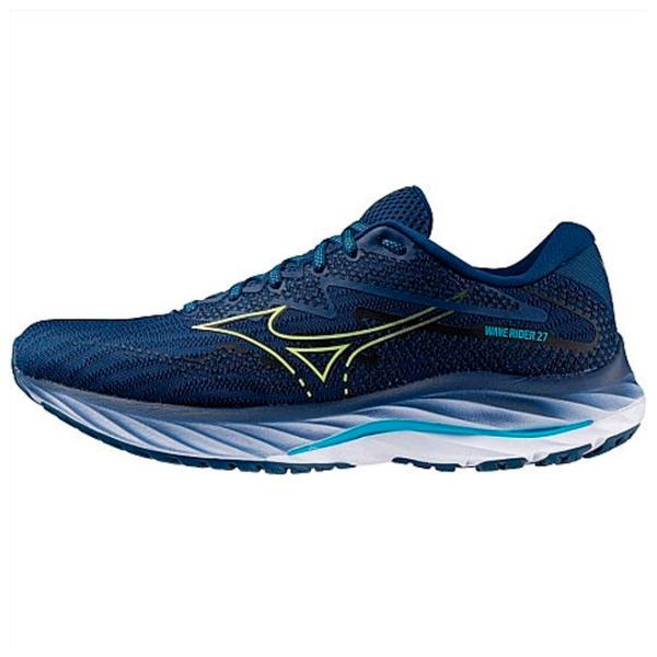Кроссовки для мужчин Mizuno Wave Rider 27 41/ Blue photo 2 Кроссовки для мужчин Mizuno Wave Rider 27 41/ Blue photo 2