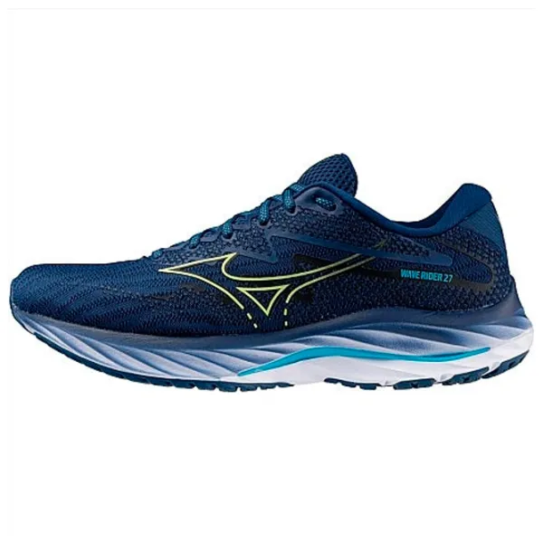 Adidași pentru bărbați Mizuno Wave Rider 27 43/ Blue photo 2 Adidași pentru bărbați Mizuno Wave Rider 27 43/ Blue photo 2