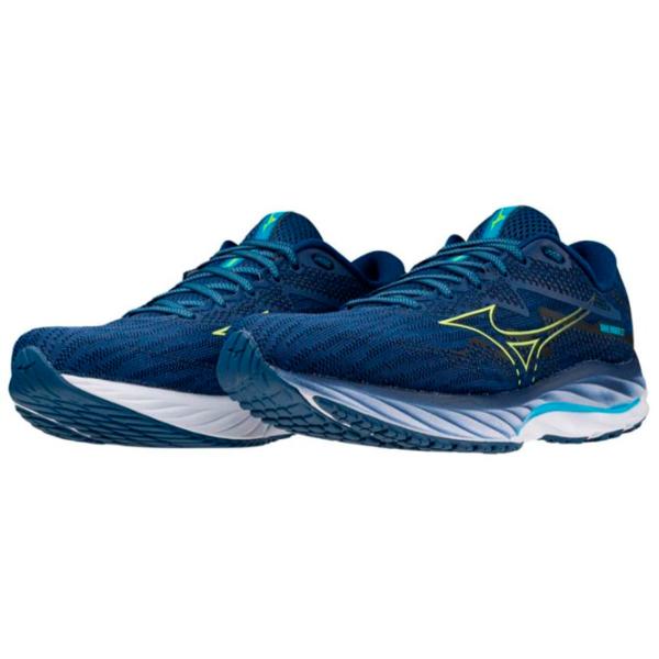 Adidași pentru bărbați Mizuno Wave Rider 27 46/ Blue photo 1
