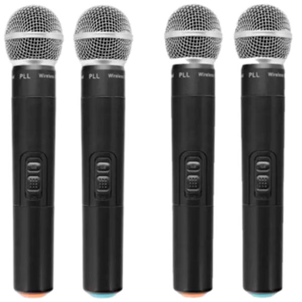 Профессиональный микрофон McGrey Quad Wireless Microphone Set Черный photo 2