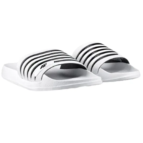 Șlapi pentru femei 4F 4Fss23fflif063 41/ White photo 2 Șlapi pentru femei 4F 4Fss23fflif063 41/ White photo 2