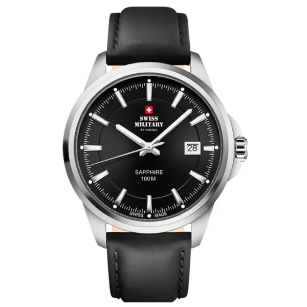 Ceas de mână pentru bărbați Swiss Military SM34104.08 Cuarț/ 40 mm photo 1 Ceas de mână pentru bărbați Swiss Military SM34104.08 Cuarț/ 40 mm photo 1