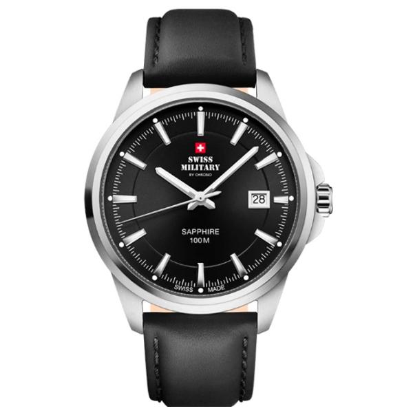 Ceas de mână pentru bărbați Swiss Military SM34104.08 Cuarț/ 40 mm photo 1 Ceas de mână pentru bărbați Swiss Military SM34104.08 Cuarț/ 40 mm photo 1