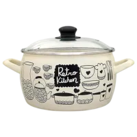 Cratiță Metalac Retro 2.4 l Oțel emailat/ Beige