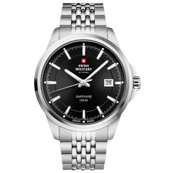 Ceas de mână pentru bărbați Swiss Military SM34104.01 Cuarț/ 40 mm photo 1