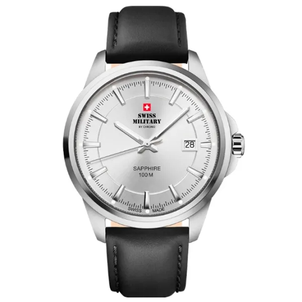 Ceas de mână pentru bărbați Swiss Military SM34104.09 Cuarț/ 40 mm photo 1 Ceas de mână pentru bărbați Swiss Military SM34104.09 Cuarț/ 40 mm photo 1