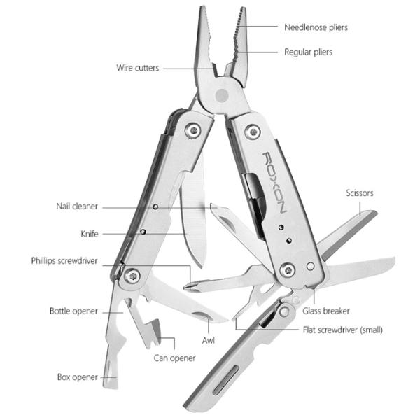 Мултитул Roxon M2 карманный/ 440C photo 3