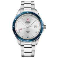 Ceas de mână pentru bărbați Swiss Military SM34096.02 Cuarț/ 42 mm
