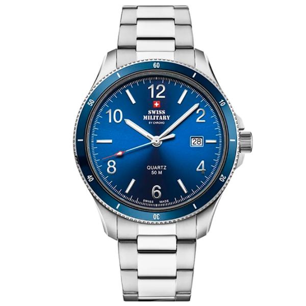 Ceas de mână pentru bărbați Swiss Military SM34096.03 Cuarț/ 42 mm photo 1 Ceas de mână pentru bărbați Swiss Military SM34096.03 Cuarț/ 42 mm photo 1
