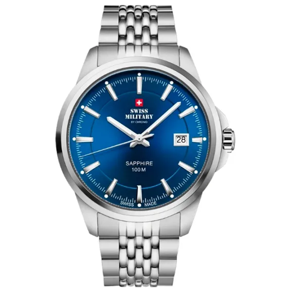Ceas de mână pentru bărbați Swiss Military SM34104.03 Cuarț/ 40 mm photo 1 Ceas de mână pentru bărbați Swiss Military SM34104.03 Cuarț/ 40 mm photo 1