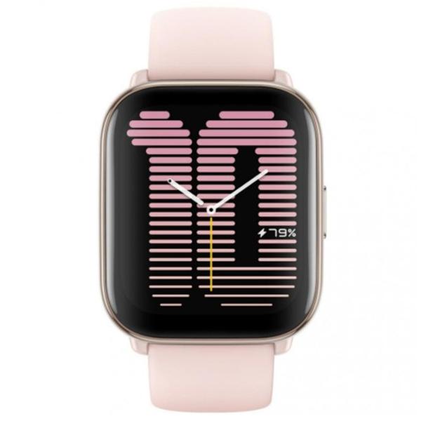 Ceas inteligent Amazfit Active 1.75"/ 45 mm/ Pink - Pink/ A2211 photo 2