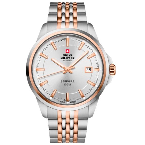 Ceas de mână pentru bărbați Swiss Military SM34104.07 Cuarț/ 40 mm photo 1 Ceas de mână pentru bărbați Swiss Military SM34104.07 Cuarț/ 40 mm photo 1