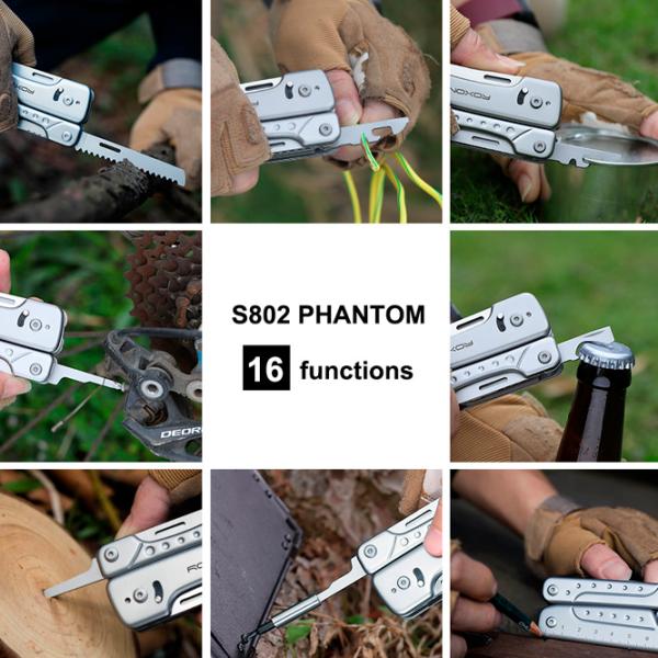 Мултитул Roxon S802 карманный/ нержавеющая сталь photo 7