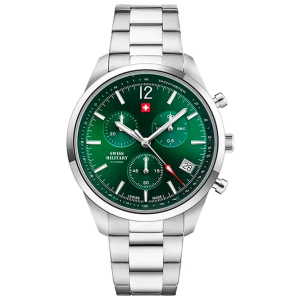 Ceas de mână pentru bărbați Swiss Military SM34097.04 Cuarț/ 42 mm photo 1 Ceas de mână pentru bărbați Swiss Military SM34097.04 Cuarț/ 42 mm photo 1