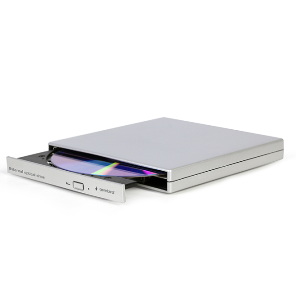 Оптический привод Gembird DVD-USB-02-SV USB 2.0/ Серебристый photo 3