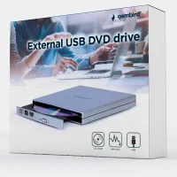 Unitate optică Gembird DVD-USB-02-SV USB 2.0/ Silver photo 5