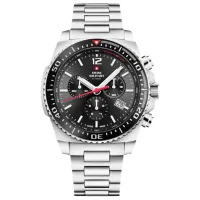 Ceas de mână pentru bărbați Swiss Military SM34093.01 Cuarț/ 45 mm