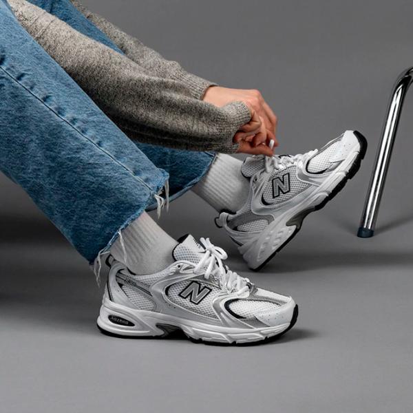 Кроссовки для мужчин New Balance 530 46.5/ White photo 6