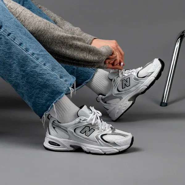 Кроссовки для мужчин New Balance 530 41.5/ White photo 6