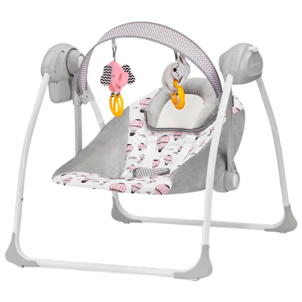 Leagăn pentru bebeluși Kikka Boo Flo (5478445) 9 kg/ Gray photo 1