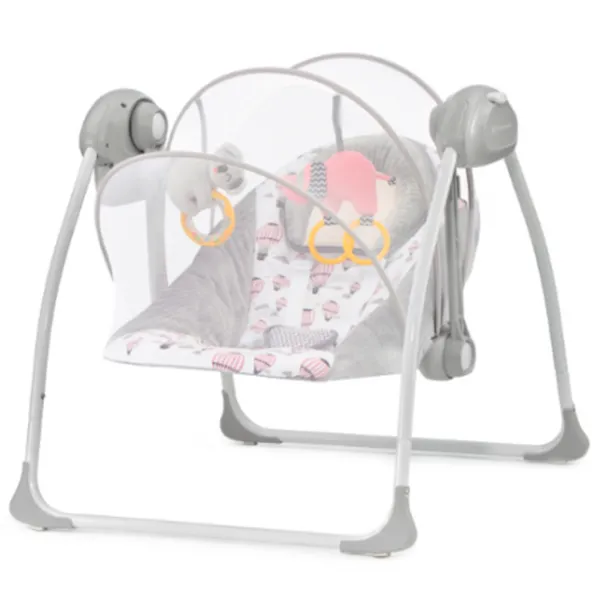Leagăn pentru bebeluși Kikka Boo Flo (5478445) 9 kg/ Gray photo 5