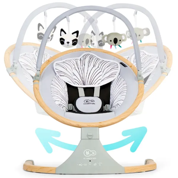 Детские качели KinderKraft Lumi (5478447) 9 кг/ Wood photo 5 Детские качели KinderKraft Lumi (5478447) 9 кг/ Wood photo 5