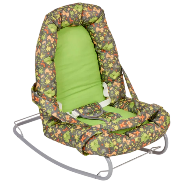 Детские качели Polini Kids Animale haioase (0002281-4) 10 кг/ Green photo 1