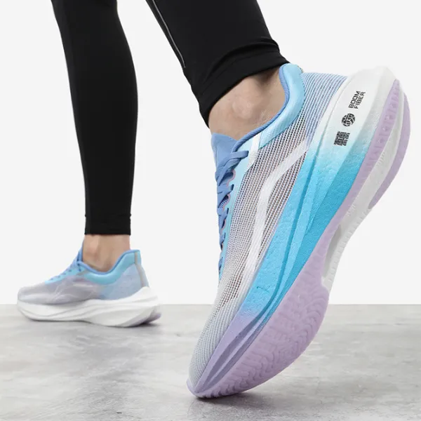 Adidași pentru femei Li-Ning Feidian 3 Challenger Primăvară/ Gray photo 9