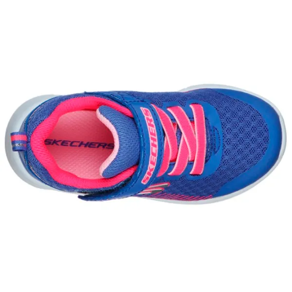 Adidași pentru băieți Skechers microspec Primăvară - vară/ Blue photo 5 Adidași pentru băieți Skechers microspec Primăvară - vară/ Blue photo 5