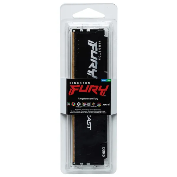 Оперативная память Kingston FURY Beast KF560C30BB-16 DDR5/ 16 ГБ photo 3