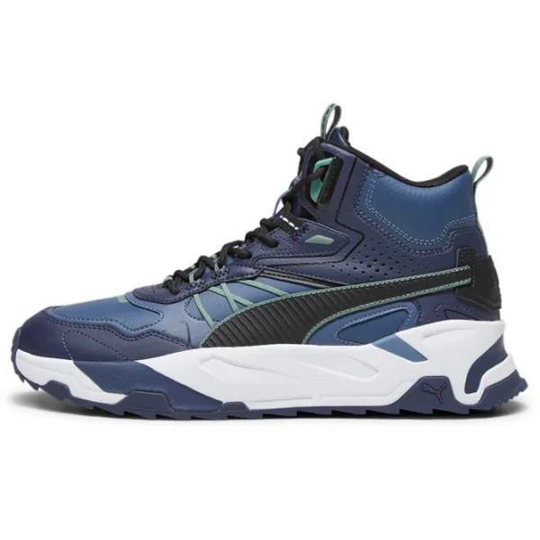 Botine pentru bărbați Puma Trinity Mid Hybrid 47/ Navy photo 2 Botine pentru bărbați Puma Trinity Mid Hybrid 47/ Navy photo 2